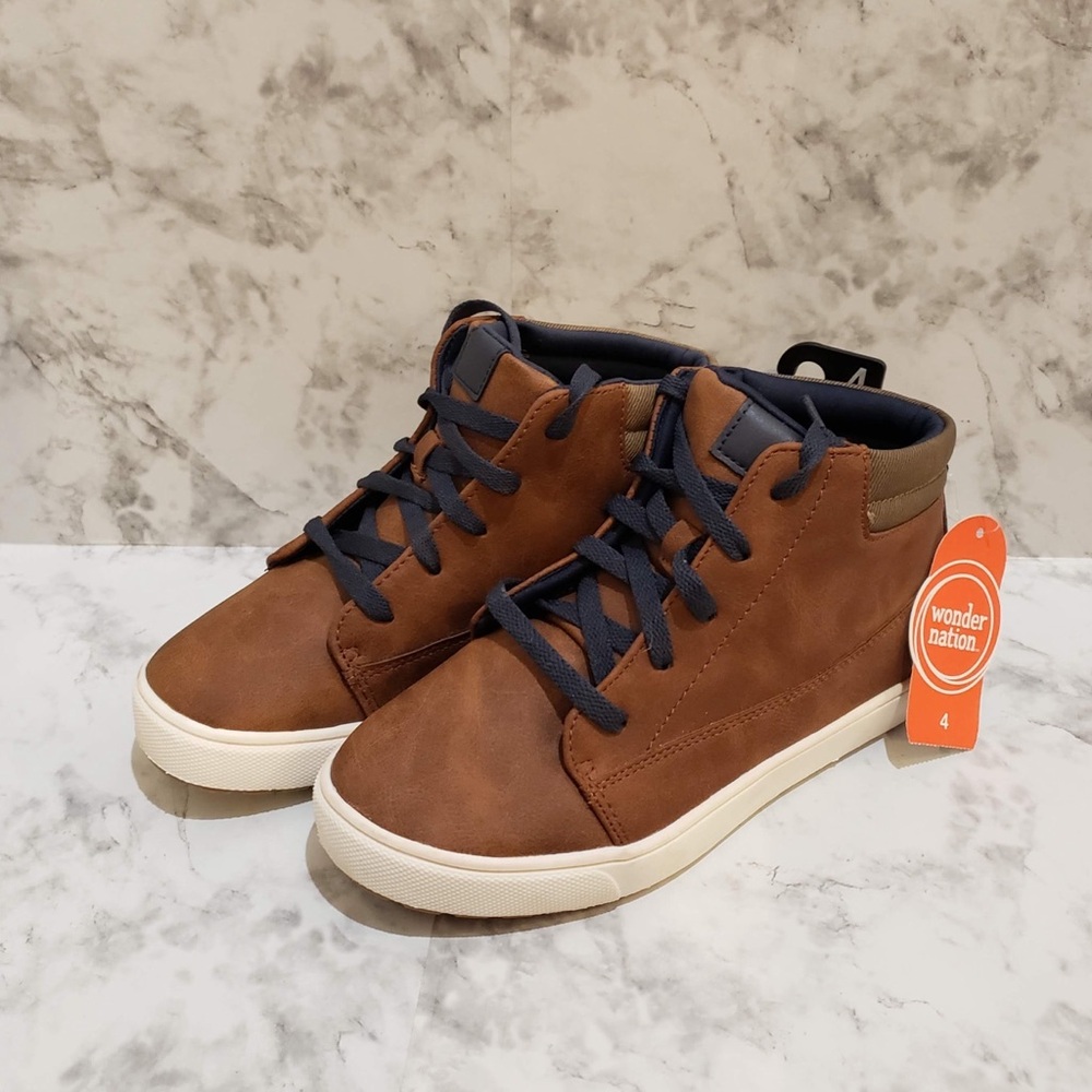 Wonder Nation Casual Sneakers Youth Size 4